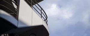 Preview wallpaper balconies, building, facade, sky