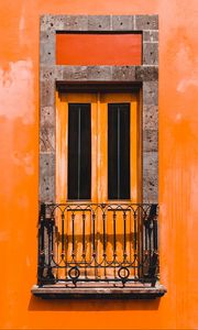 Preview wallpaper balcony, door, window, architecture, building