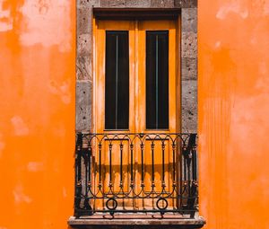 Preview wallpaper balcony, door, window, architecture, building