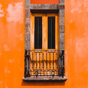 Preview wallpaper balcony, door, window, architecture, building