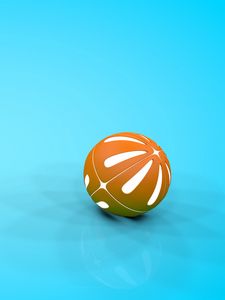 Preview wallpaper ball, 3d, form