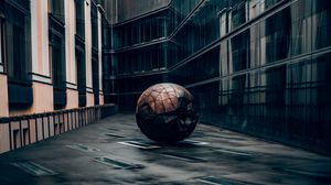 Preview wallpaper ball, architecture, building, city