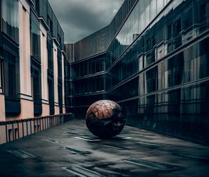 Preview wallpaper ball, architecture, building, city