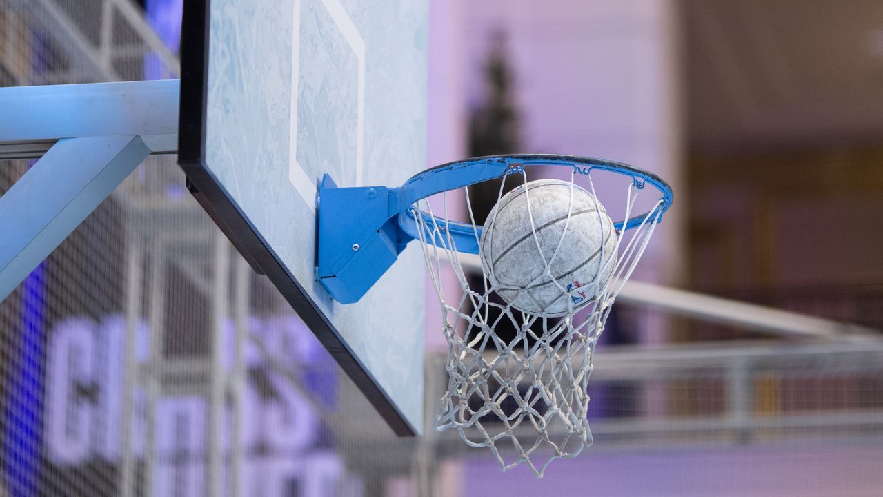 Wallpaper ball, basketball, ring, net, sport