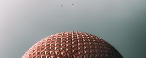 Preview wallpaper ball, building, architecture, dome, birds