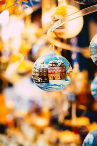 Preview wallpaper ball, christmas decoration, toy, focus, holiday