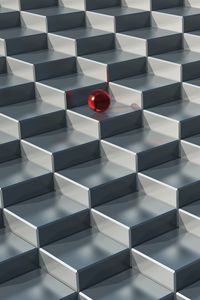 Preview wallpaper ball, cubes, space, shapes