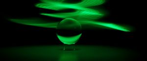 Preview wallpaper ball, dark, abstraction