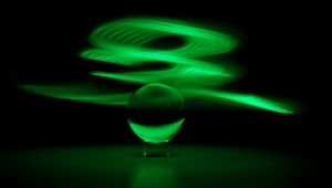 Preview wallpaper ball, dark, abstraction