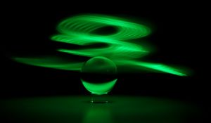 Preview wallpaper ball, dark, abstraction