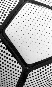 Preview wallpaper ball, dots, black and white, sports