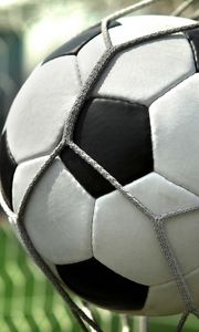 Preview wallpaper ball, football, mesh