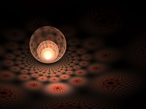 Preview wallpaper ball, fractal, patterns, apophysis