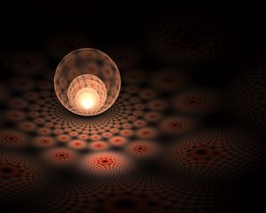 Preview wallpaper ball, fractal, patterns, apophysis