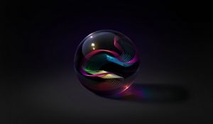 Preview wallpaper ball, glass, art, patterns