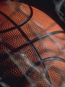 Preview wallpaper ball, grid, basketball