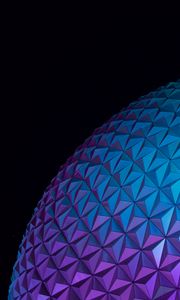 Preview wallpaper ball, pattern, shape, gradient