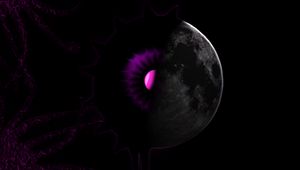 Preview wallpaper ball, planet, core, dark