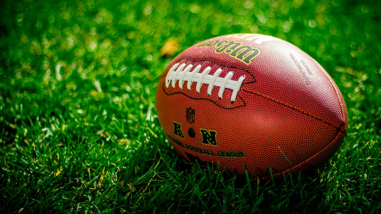 Wallpaper ball, rugby, american football, football, lawn