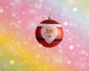 Preview wallpaper ball, santa claus, toy, new year