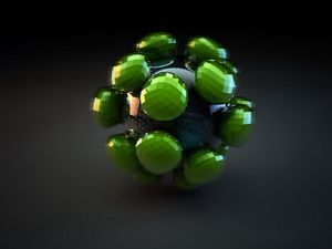 Preview wallpaper ball, shape, components, light, shadow