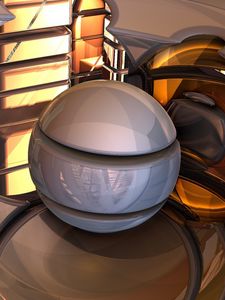 Preview wallpaper ball, shape, immersion