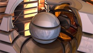 Preview wallpaper ball, shape, immersion