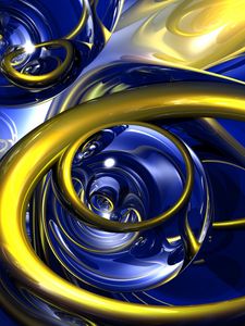 Preview wallpaper ball, shape, line, plexus