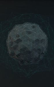 Preview wallpaper ball, shape, surface, mesh