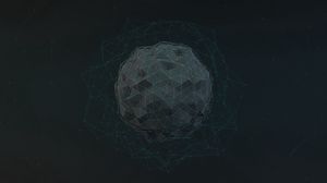 Preview wallpaper ball, shape, surface, mesh