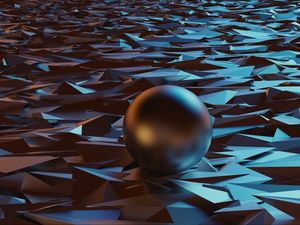 Preview wallpaper ball, sphere, shape, space