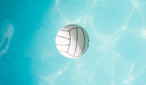 Preview wallpaper ball, water, flight