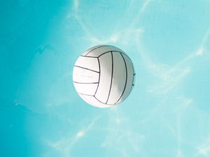 Preview wallpaper ball, water, flight