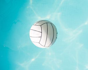 Preview wallpaper ball, water, flight