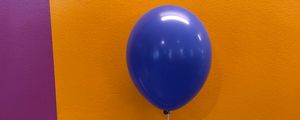 Preview wallpaper balloon, blue, glare