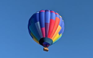 Preview wallpaper balloon, colorful, sky, flight