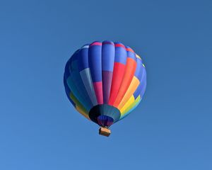 Preview wallpaper balloon, colorful, sky, flight