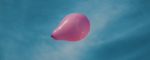 Preview wallpaper balloon, flight, sky, clouds, lightness