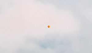 Preview wallpaper balloon, sky, clouds, fly, height