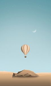 Preview wallpaper balloon, vector, art, cartoon, minimalism