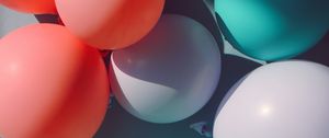 Preview wallpaper balloons, balls, glare