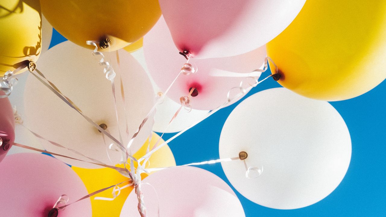 Wallpaper balloons, sky, flight, colorful