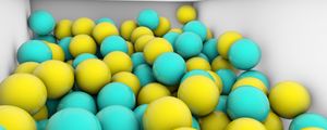 Preview wallpaper balls, a lot, a lot of, light, color