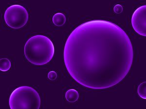 Preview wallpaper balls, background, color, abstraction, purple