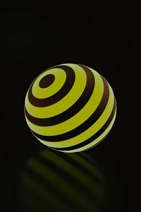 Preview wallpaper balls, ball, stripes, glow