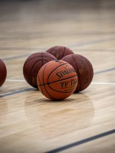 Preview wallpaper balls, basketball, sport