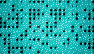 Preview wallpaper balls, black, 3d, pattern