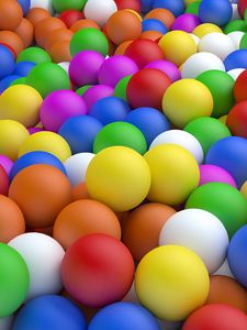 Preview wallpaper balls, colorful, ball