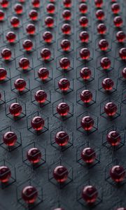 Preview wallpaper balls, cubes, shape, blur
