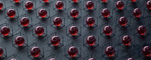 Preview wallpaper balls, cubes, shape, blur